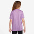 The Nike Kids' Sportswear Legend DRI-FIT Tee in Rush Fuchsia/Pure/Heather