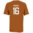 University of Texas Kids' Manning Number Tee in Texas Orange front view