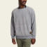The Howler Brothers Men's Eleos Fleece Crewneck in Athletic Grey The Howler Brothers Men's Eleos Fleece Crewneck in Athletic Grey