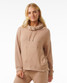 Rip Curl Women's Cosy Hoodie Girls in Beige Rip Curl Women's Cosy Hoodie Girls in Beige