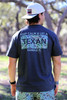 The Burlebo Men's Keep Calm Tee in Heather Black The Burlebo Men's Keep Calm Tee in Heather Black