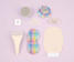 Pinch Provisions Super Spa Set in Multi Check pouch detail
