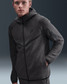 The Men's Nike Tech Full-ZIp Windrunner  Hoodie in Black