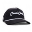 Classic Cowboy The Classic Roper Snapback Hat in Black/White