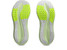 The Asics Women's Glideride Max Running Shoes in Birch White and Black