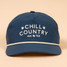 Texas Hill Country Provisions Men's Chill Country ATX Guadalupe Snapback  in Vintage Navy Blue