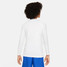 Nike Boys' Pro Dri-FIT Long Sleeve Top in White