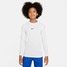 Nike Boys' Pro Dri-FIT Long Sleeve Top in White Nike Boys' Pro Dri-FIT Long Sleeve Top in White