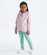 The North Face Toddlers' Glacier Full-Zip Hoodie Pale Blossom back