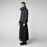 Save The Duck Women's Elsie Jacket Blue Black back view