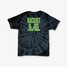 The Racquet & Jog Youth Halloween 2024 Tee in Black and Grey Tie-Dye