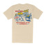 The Sendero Provisions Co. Men's Western Show Tee in Cream