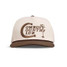 Sendero Provisions Co. Cowboy Country Club Snapback Hat Cream White and Brown side view