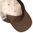 Sendero Provisions Co. Cowboy Country Club Snapback Hat Cream White and Brown detail view