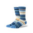 Stance Curren Stripe Crew Socks Capri Blue