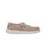 The HeyDude Women's Wendy Chambray Slip-On Shoes in Tan The HeyDude Women's Wendy Chambray Slip-On Shoes in Tan