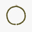 Pura Vida Men's Coated Hematite Stretch Bracelet in Olive Pura Vida Men's Coated Hematite Stretch Bracelet in Olive