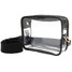 Capri Designs Clear Camera Crossbody in Black Capri Designs Clear Camera Crossbody in Black