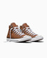 The Converse Chuck Taylor All Star High Top Canvas Shoes in Unearthed Brown