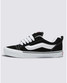The Vans Men's Knu School Shoe in Black and White The Vans Men's Knu School Shoe in Black and White