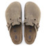 The Birkenstock Men's Boston Clogs in Tobacco Oiled Leather