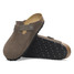 The Birkenstock Men's Boston Clogs in Concrete Grey