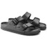 Birkenstock Women's Arizona Eva Sandals in Metallic Anthracite detail
