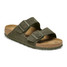 The Birkenstock Men's Arizona Sandals in Thyme Green