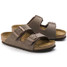 Birkenstock Kids' Arizona Sandals Mocha Brown top view
