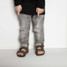 Birkenstock Kids' Arizona Sandals Mocha Brown side view