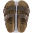 The Birkenstock Women's Arizona Sandals in Mocha Biribuc