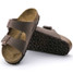 The Birkenstock Women's Arizona Sandals in Mocha Biribuc
