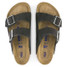 The Birkenstock Women's Arizona Sandals in Velvet Grey Suede