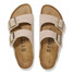 The Birkenstock Women's Arizona Sandals in Sandcastle Suede