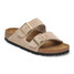The Birkenstock Women's Arizona Sandals in Sandcastle Suede