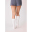 P.J. Salvage Women's Chenille Cozy Cable Knee Socks in Ivory