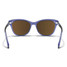 The Blenders Palmy Sunglasses in the Crystal Indigo Colorway