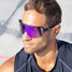 The Blenders Eclipse X2 Wrap Around Sunglasses in the Violet Victory colorway