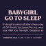 Candier Babygirl, Go to Sleep Essential Oil