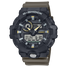 G-SHOCK GA710TU-1A3 Analog-Digital Watch Black and Army Green full view