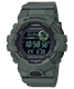 G-Shock GBD800UC-3 Step Counter Watch Olive Green display detail