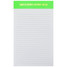 The Chez Gagné Lined Notepad in Green