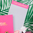 The Chez Gagné Lined Notepad in Pink