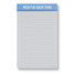 The Chez Gagné Lined Notepad in Sea Blue