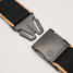 Arcade Blackwood Elastic Belt Black/Sand buckle detail