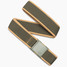 Arcade Belts Carto Elastic Belt Ivy Green and Sand colorway