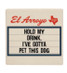 El Arroyo Coaster Set Raise The Woof angled