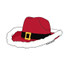 Sammy Gorin Cowboy Christmas Scheels hat Glitter Sticker Sammy Gorin Cowboy Christmas Scheels hat Glitter Sticker