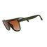 The Goodr VRG Sunglasses in Black and Orange