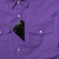 Poncho Outdoors Billy Bob Western Snapshirt Purple front view